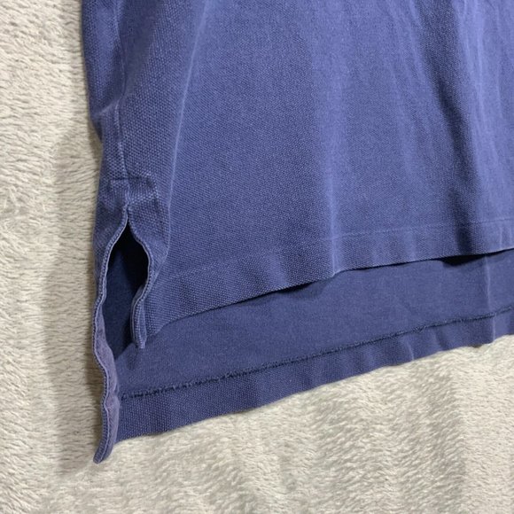 Polo Ralph Lauren Shirt Mens XL Pony Rugby Retro Short Sleeve Button Design Blue - Picture 5 of 9